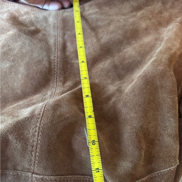 Free People Suede Crossbody Bag - Dusty Rose used once - Picture 6 of 6